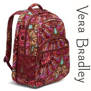 VERA BRADLEY NWT Resort Medallion Large Backpack